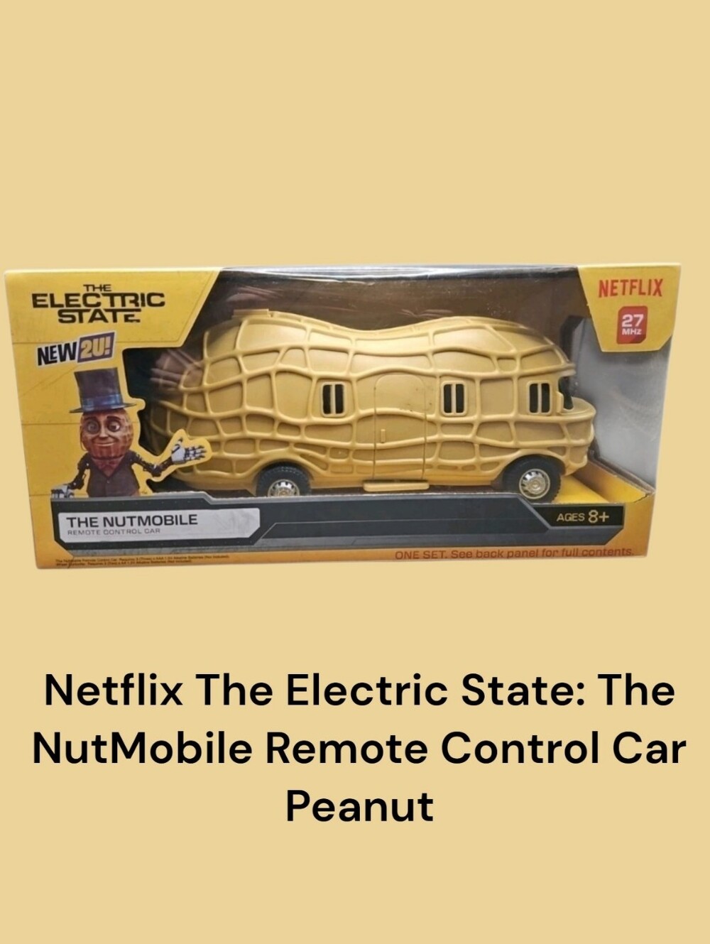 Netflix The Electric State: The NutMobile Remote Control Car Peanut